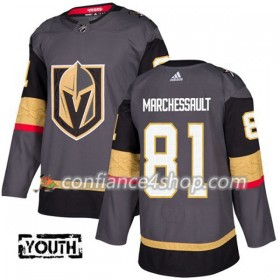 Adidas Maillot de Hockey Vegas Golden Knights Jonathan Marchessault 81 2017-2018 Gris Authentic - Enfant
